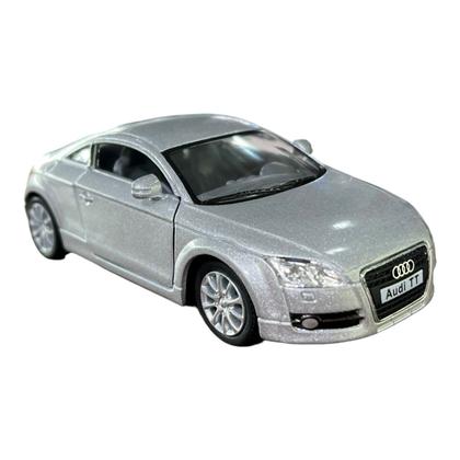 Miniatura Audi TT Prata Metal 1:32 - Kinsmart - Chaveiro