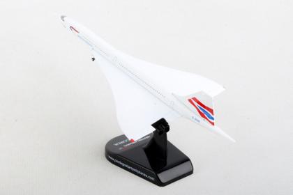 Imagem de Miniatura avião supersônico daron british  concorde 1/350