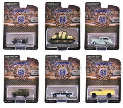Imagem de Miniatura Battalion 64 serie 5 sortidas Greenlight 1/64