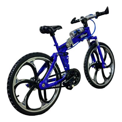 Imagem de Miniatura Bicicleta Bike Star Azul Metal 1:8