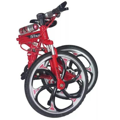 Imagem de Miniatura Bicicleta Montain Bike Ciclismo Speed DFXL2139 Vermelho