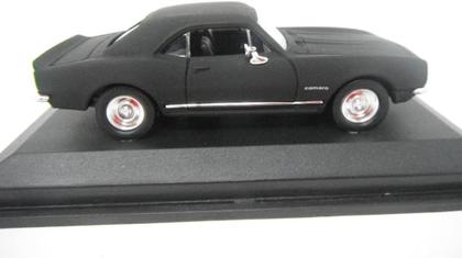 Imagem de Miniatura Camaro Z-28 1967 1/43 Lucky Models Preto Fosco