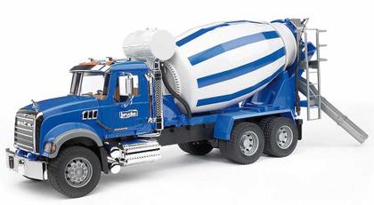 Imagem de Miniatura Caminhão Betoneira Mack Granite Bruder 1/16