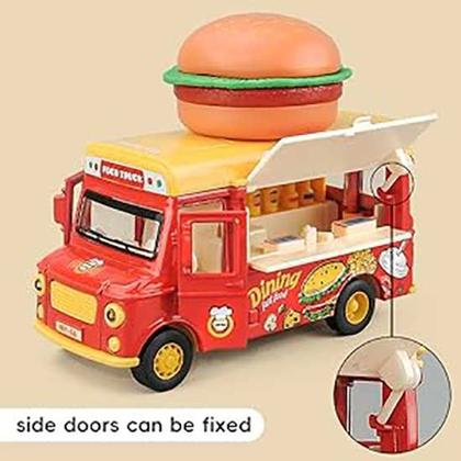 Imagem de Miniatura Caminhão Food Truck sortidos com luz e som 1/36