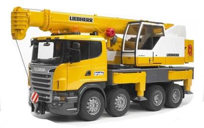 Imagem de Miniatura Caminhão Guindaste Scania R Series Bruder 1/16
