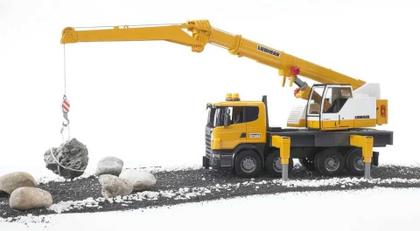 Imagem de Miniatura Caminhão Guindaste Scania R Series Bruder 1/16