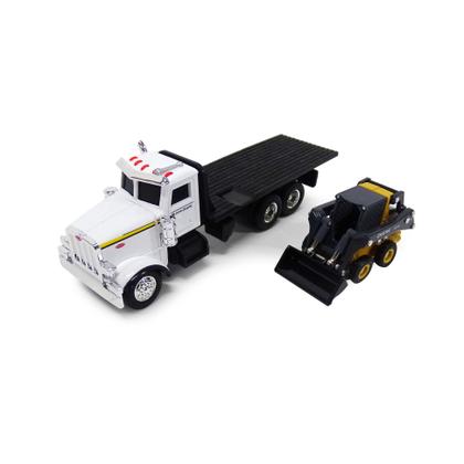 Imagem de Miniatura Caminhão Peterbil 367 Carregadeira John Deere 1/64