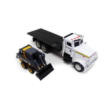 Imagem de Miniatura Caminhão Peterbil 367 Carregadeira John Deere 1/64