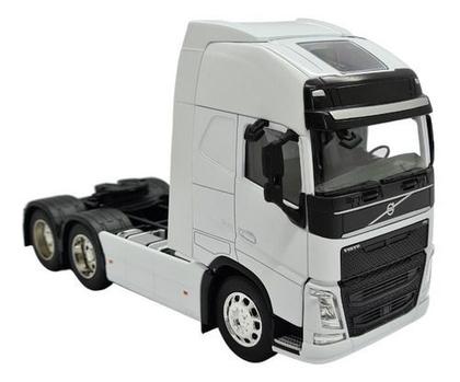 Imagem de Miniatura Caminhão Volvo Fh 500 Truck Branco Metal 1:32