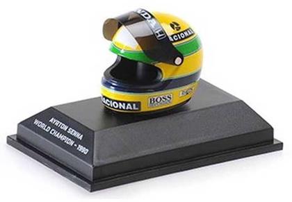 Imagem de Miniatura Capacete F1 Ayrton Senna MiniChamps Mod. Sortidos