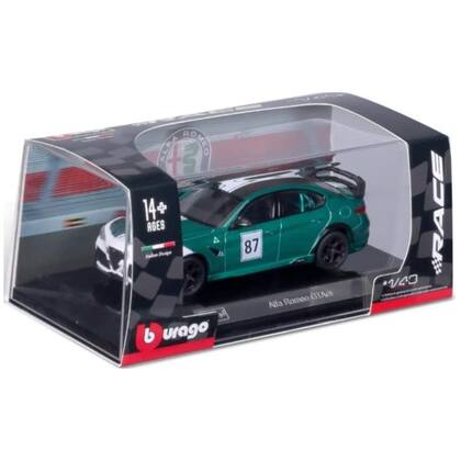 Imagem de Miniatura Carro Alfa Romeo Gtam 1/43 Verde Bburago 38307