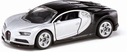 Imagem de Miniatura Carro Bugatti Chiron Siku Em Metal Pneus Em Borracha