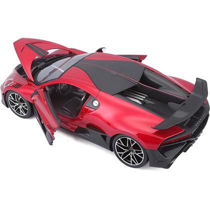 Imagem de Miniatura Carro Bugatti Divo 2018 1/18 Vermelho Bburago 11045