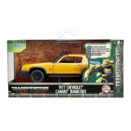 Imagem de Miniatura Carro Chevrolet Camaro 1977 Bumblebee Transformers 1/32 Jada 34258