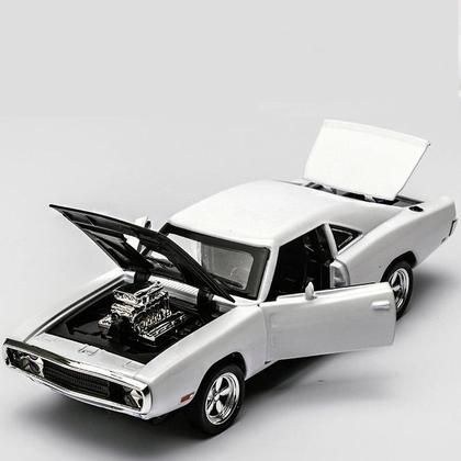 Imagem de Miniatura Carro Dodge Charger Rt 1970 1/32 Velozes Som Luz