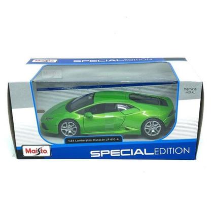 Imagem de Miniatura Carro Lamborghini Huracan Lp 610-4 1/24 Verde Maisto 31509