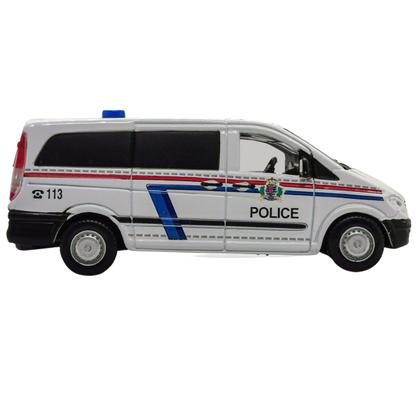 Imagem de Miniatura Carro Mercedes Benz Vito 1/50 Emergency Branco Bburago 32009