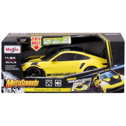 Imagem de Miniatura Carro Porsche 911 GT3 RS Motosounds 1/24 Maisto 81733