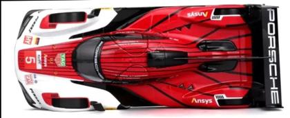 Imagem de Miniatura Carro Porsche 963 9RD 4.6L Turbo V8 (2023) - 1:24 - Burago