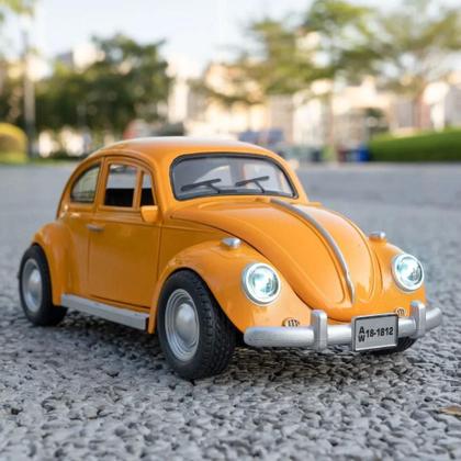 Imagem de Miniatura Carro Vw Volkswagen Fusca Beetle (1955) - Escala 1/18