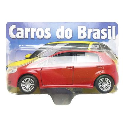Imagem de Miniatura Carros Nacionais Fiat Punto Para Coleção