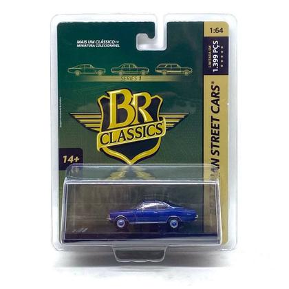 Imagem de Miniatura Chevrolet Opala Coupe 77 Series 1 Azul 1:64