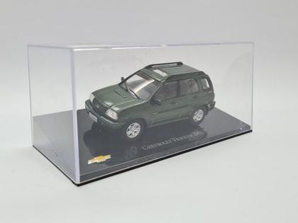 Imagem de Miniatura Chevrolet Tracker 2001 Verde Metal Escala 1:43