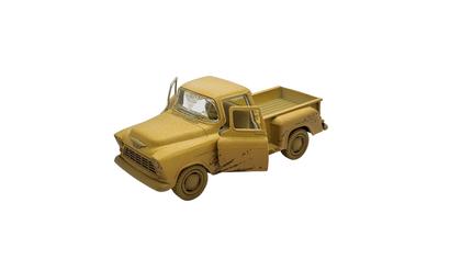 Imagem de Miniatura Chevy Stepside 1955 Pickup Enlamada Bege 1:32