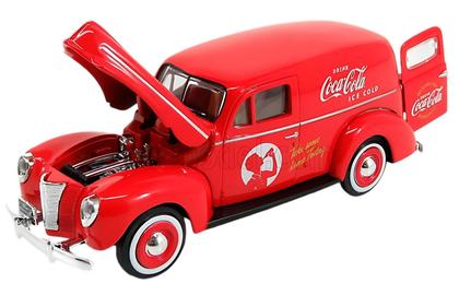 Miniatura Coca-Cola 1940 Ford Sedan Delivery Van 1/24 - Carrinhos