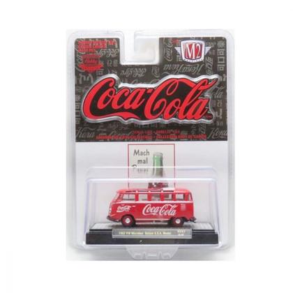 Miniatura Coca Cola 1962 Vw Microbus Deluxe Kombi Coca Cola M2 1