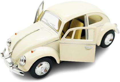 Imagem de Miniatura Coleção Fusca Bege 1967  Clássico Escala 1/32