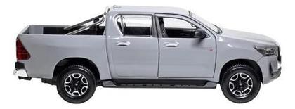 Imagem de Miniatura Coleção Metal Toyota Hilux Escala 1:27 Maisto Prata