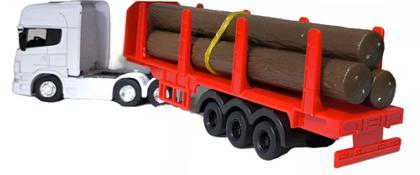 Imagem de Miniatura de caminhão Scania v8 r730 welly 1/64