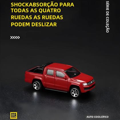 Imagem de Miniatura de Carro Volkswagen e Audi em Escala 1:64 - Modelo de Liga Metálica com Suspensão