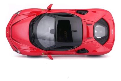 Imagem de Miniatura De Ferro Ferrari Sf90 Stradale 18cm 1/24 Bburago