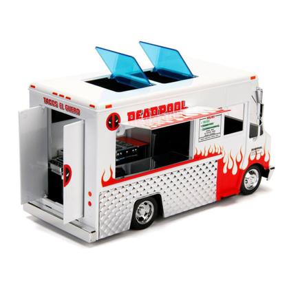 Imagem de Miniatura de Metal Deadpool Taco Truc Metals Die Cast
