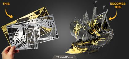 Imagem de Miniatura de Montar Metal Earth Game Of Thrones Greyjoy's