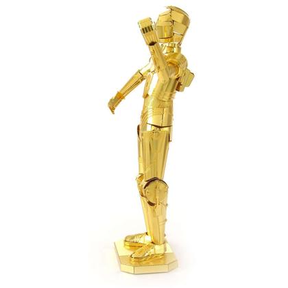 Imagem de Miniatura De Montar Metal Earth Star Wars C-3PO MMS270