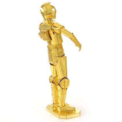 Imagem de Miniatura De Montar Metal Earth Star Wars C-3PO MMS270