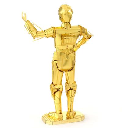 Imagem de Miniatura De Montar Metal Earth Star Wars C-3PO MMS270