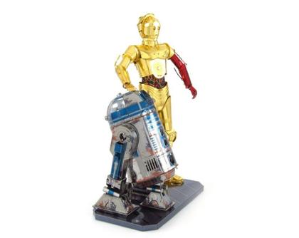 Imagem de Miniatura De Montar Metal Earth Star Wars C-3PO & R2-D2