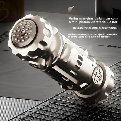 Imagem de Miniatura De Pistola Fidget Spinner Com Cartuchos Ejetáveis, Brinquedo Antiestresse Para Adultos E