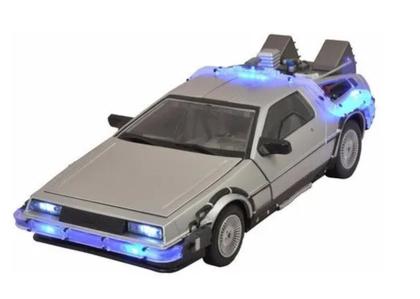 Imagem de Miniatura Delorean De Volta Para o Futuro 2 Com Luzes - 1/24 - Jada