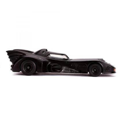 Imagem de Miniatura em Metal Batmóvel Batmobile c/ Boneco Batman - Hollywood Rides - 1/32 - Jada