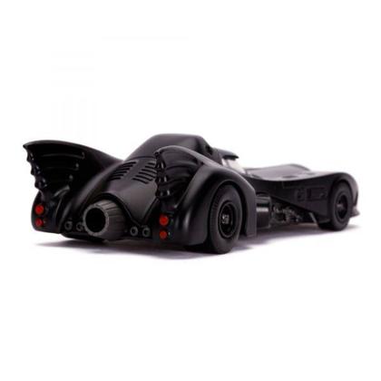 Imagem de Miniatura em Metal Batmóvel Batmobile c/ Boneco Batman - Hollywood Rides - 1/32 - Jada