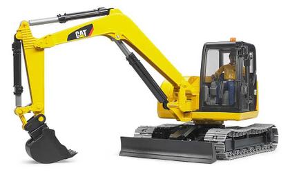 Imagem de Miniatura Escavadeira Cat com Figura operador Bruder 1/16