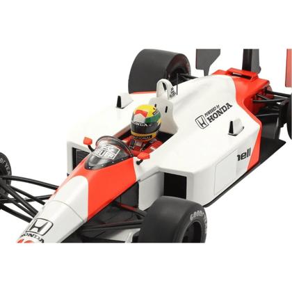 Miniatura F1 Senna McLaren Honda MP4/4 Japão 1988 1:18
