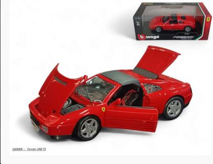 Imagem de Miniatura Ferrari 348 TS escala 1/18 Bburago