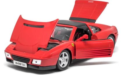 Imagem de Miniatura Ferrari 348 TS escala 1/18 Bburago