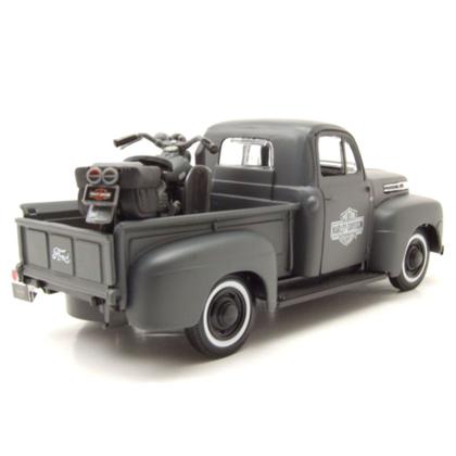 Imagem de Miniatura Ford F-1 Pickup + Wla Flathead Grafite Maisto 1/24